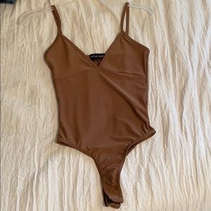 Brown bodysuit